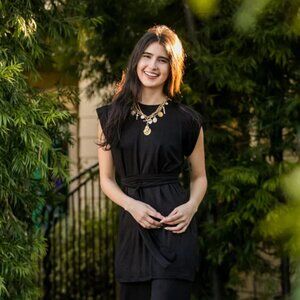 Jennafer Grace Bamboo Tunic Top S/M